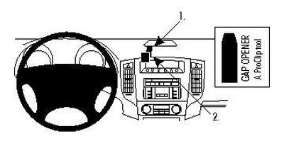 Mitsubishi Pajero 07-19, Zentriert
