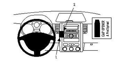 Nissan X-Trail 08-13, Zentriert