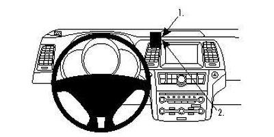 Nissan Murano 09-14, Zentriert