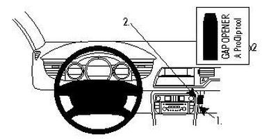 Citroen C5 III 08-15, Abgewinkelt