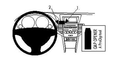 Honda Accord 09-12, Zentriert