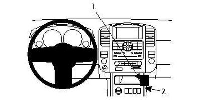 Nissan Pathfinder 10-12, Abgewinkelt