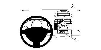 Renault Kangoo 08-13, Zentriert