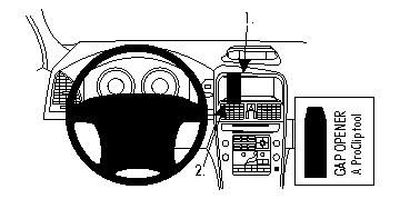 Volvo XC60 09-13, Zentriert, Hoch