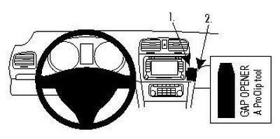 Volkswagen Golf VI 09-12, Abgewinkelt