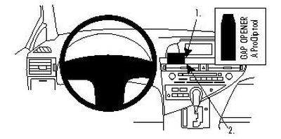 Lexus RX Serie 10-15, zentriert