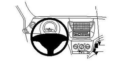 Nissan Pixo 09-15, angewinkelt