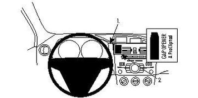 Mazda 3 10-13, zentriert