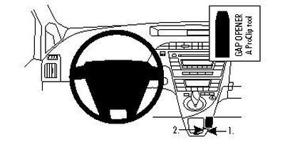 Toyota Prius 10-15, angewinkelt