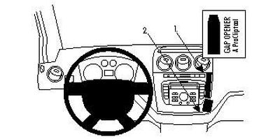Ford Transit Connect/Tourneo Connect 10-13, angewinkelt