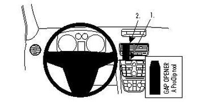 Opel Meriva 11-15, Zentriert