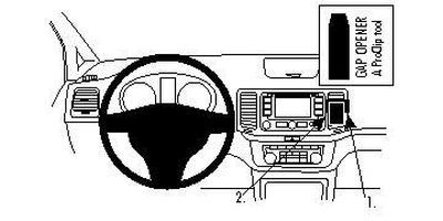 Volkswagen Sharan 11-15, angewinkelt