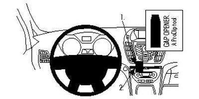 Ford C-Max/Grand C-Max 11-15/Ford Kuga 13-15, zentriert