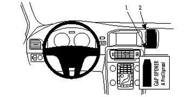 Volvo S60 11-15, angewinkelt, hoch