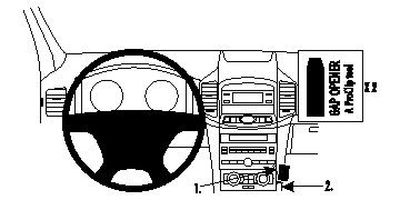 Chevrolet Captiva 12-14, Abgewinkelt