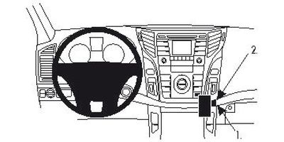 Hyundai i40 12-15, Abgewinkelt