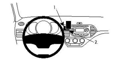 Kia Picanto 12-15, Zentriert