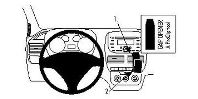 Fiat Doblo 10-14, Abgewinkelt
