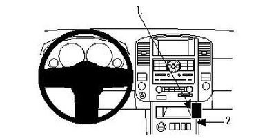 Nissan Pathfinder 10-12, Abgewinkelt, Base- und S-Modelle