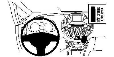 Ford B-Max 13-15, gewinkelt