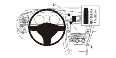 Volkswagen Golf VII 13-15, zentriert
