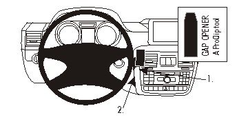 Brodit ProClip, Mercedes Benz G-Klasse 13-18