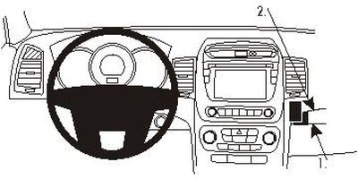 Kia Sorento 13-14, gewinkelt