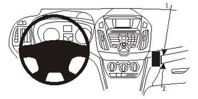 Ford Transit Connect/Tourneo Connect 14-15, gewinkelt