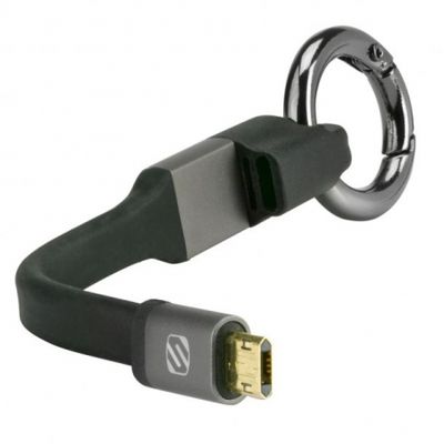 Scosche Clip-on, Schlüsselanhänger-Ladekabel Micro USB
