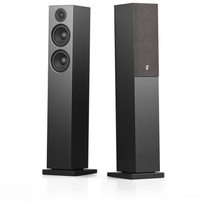 Audio Pro A36 Standlautsprecher mit WLAN & Bluetooth, schwarzes Paar