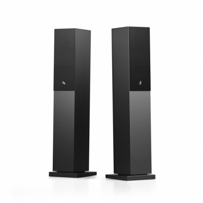 Audio Pro A38 W aktive Standlautsprecher mit Wi-Fi, schwarz