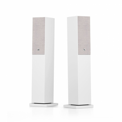 Audio Pro A38 W aktive Standlautsprecher mit Wi-Fi, weiß