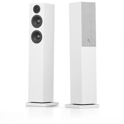 Audio Pro A38 aktive Standlautsprecher mit WLAN, weißes Paar
