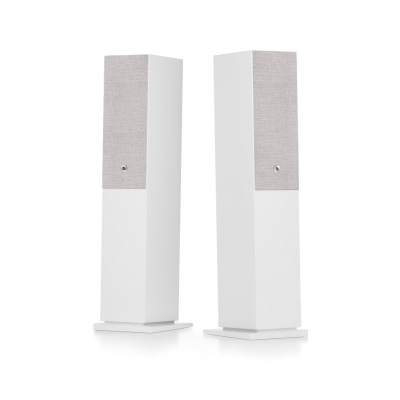 Audio Pro A48 W aktive Lautsprecher mit HDMI, weißes Paar