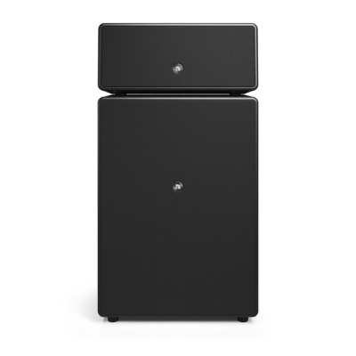 Audio Pro Drumfire II W Wi-Fi-Lautsprecher mit Google Cast & AirPlay 2, schwarz