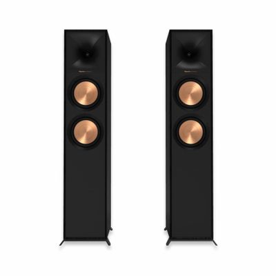 Klipsch R-600F Standlautsprecher, schwarzes Paar