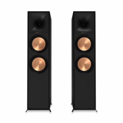 Klipsch R-800F Standlautsprecher, schwarzes Paar