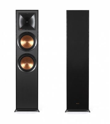 Klipsch R-820F Standlautsprecher, schwarzes Paar