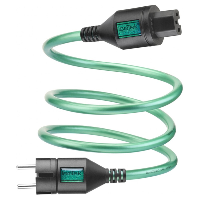 Isotek EVO3 Initium, geerdetes Netzkabel mit C15, 3 m