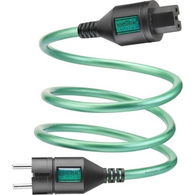 Isotek Initium, geerdetes Netzkabel mit C15-Stecker, 1.5 Meter