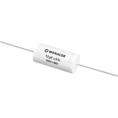 Monacor MKTA-120 MKT-Folienkondensator, 12 µF, 250 V