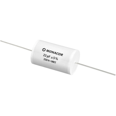 Monacor MKTA-220 MKT-Folienkondensator, 22 µF, 250 V