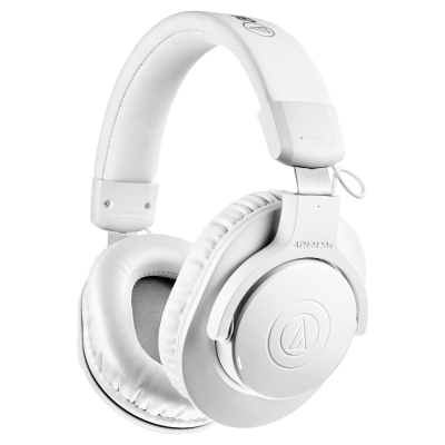 Audio Technica ATH-M20xBT, kabellose Over-Ear-Kopfhörer, weiß