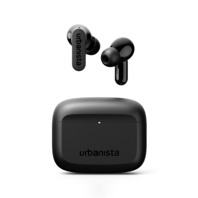 Urbanista Palo Alto True Wireless mit Geräuschunterdrückung, Midnight Black
