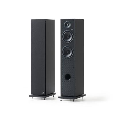 Elipson Horus 11F Standlautsprecher Black/Carbon, Paar