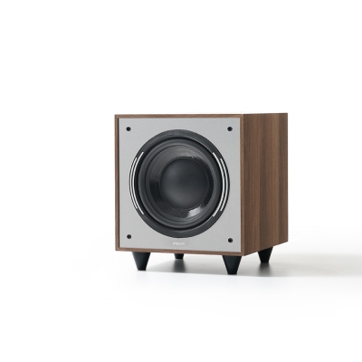 Elipson Horus 8S Walnut/Dark Grey, aktiver Subwoofer