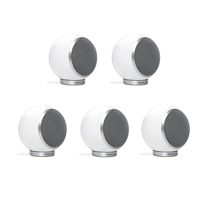 Elipson Planet M Kugellautsprecher 5.0-Set weiß