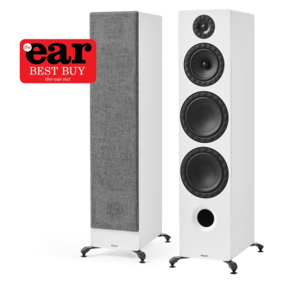 Elipson Prestige Facet II 24F Standlautsprecher, mattweiß, Paar