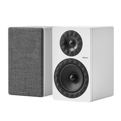 Elipson Prestige Facet II 6B Regallautsprecher, mattweiß, Paar