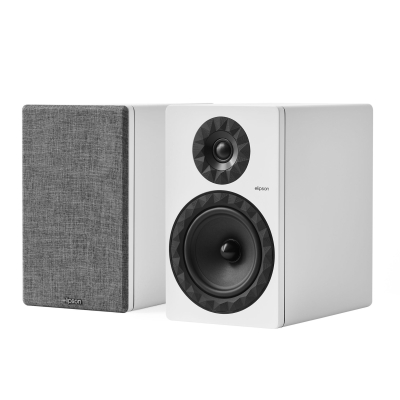Elipson Prestige Facet II 8B Regallautsprecher, mattweiß, Paar